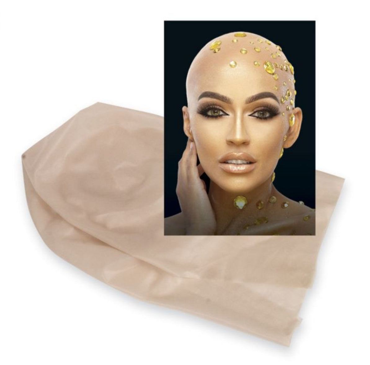 Mehron  latex bald cap